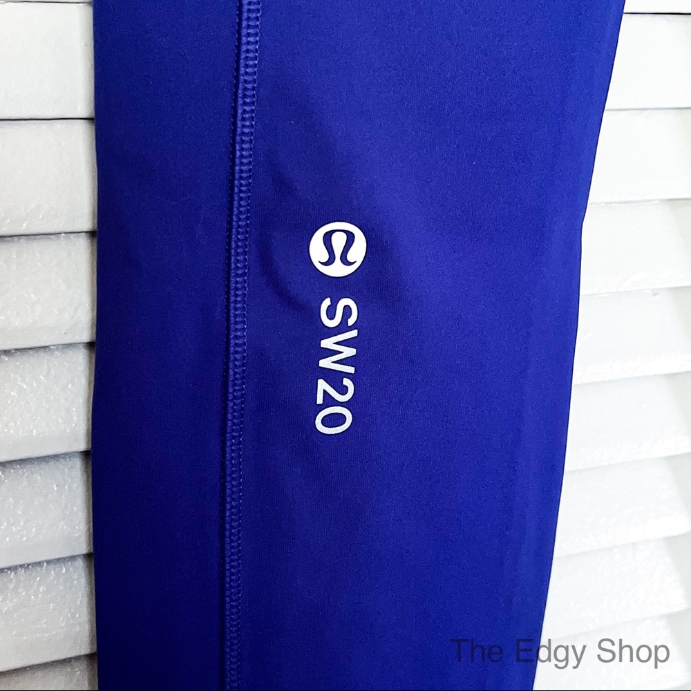 lululemon athletica | Speed Up Mid-Rise Tight 28" *SeaWheeze Lazurite - Picture 4 of 8